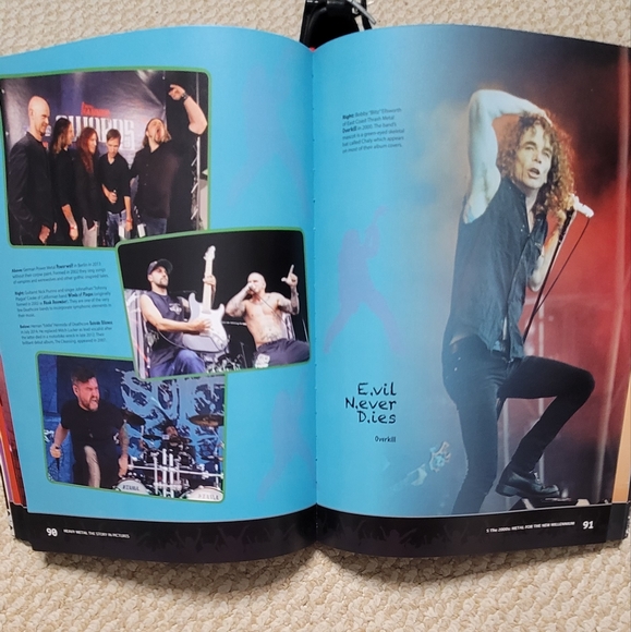 Heavy Metal: The Story in Pictures, 224 Pages, Excellent Used Condition. - Picture 8 of 9